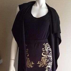 Jacket, skirt and top